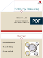 Piezoelectric Energy Harvesting Overview