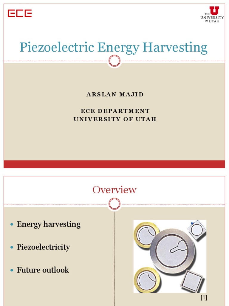 Piezoelectric Energy Harvesting | PDF