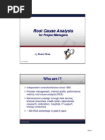 RCA for Project Managers Webinar