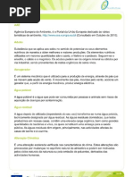 GLOSSÁRIO DO AMBIENTE [UE]