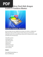 Urus Partition Hard Disk Dengan EASEUS Partition Master