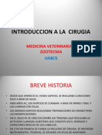 Introduccion a La Cirugia, Historia