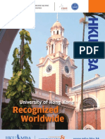 Recognized Worldwide: University of Hong Kong