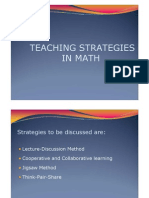 32 Teaching Strategies in Math