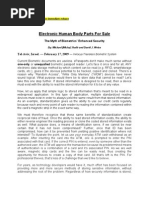 Download Biometric Electronic Human Body Parts for Sale - The Myth of Biometrics Enhanced Security by MichaShafir SN12670077 doc pdf