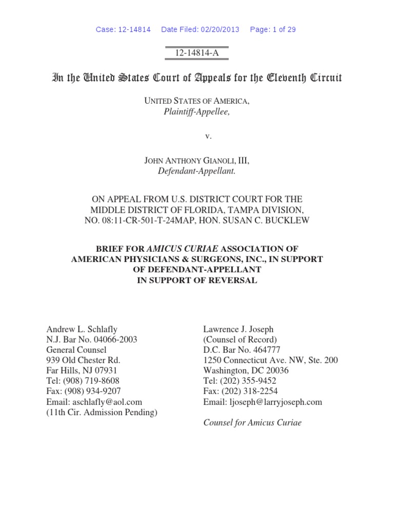 In the United States Court of Appeals for the Eleventh Circuit In the United States Court of Appeals for the Eleventh Circuit