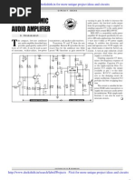 Condenser Mic Audio Amplifier