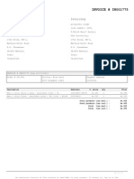 INVOICE # IN001775: Delivery Invoicing