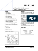 2.7V Dual Channel 12-Bit A/D Converter With SPI Serial Interface