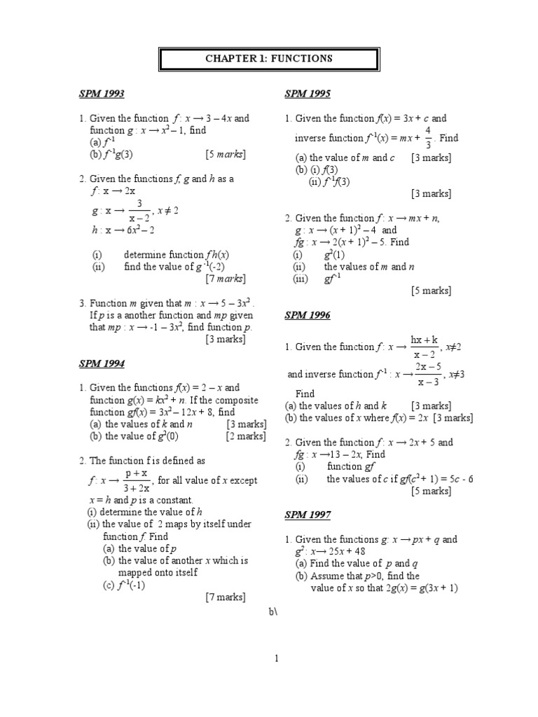 Contoh Soalan Add Math - Kecemasan k