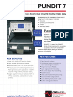 Pundit 7: Ultrasonic Non-Destructive Integrity Testing Made Easy