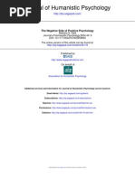 Download The Negative Side of Positive Psychology by Elena Buduroi SN126712039 doc pdf