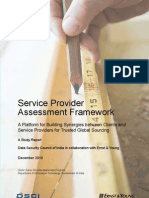 Service Provider Assessment Framework