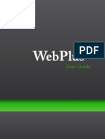 Webplusx6 Uk Manual