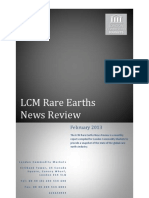 Global Rare Earth Elements Review - Feb 2013