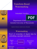 Transform Based Watermarking