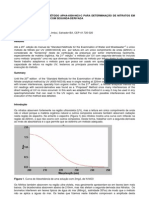 Artigo Nitrato Em UV Por 2a Derivada