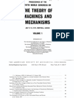 Fifth World Congress on Theory of Machines Proceedings