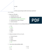 Analisis Pemahaman Akhir