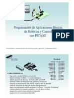 Aplicaciones Basicas de Robotica y Control Con Picaxe