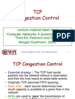 Congestion Control for TCP