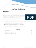 Infinite Series Sum Colour