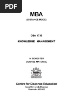 Download DBA 1735 Knowledge Management by Pako Mogotsi SN126759348 doc pdf
