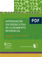 Intervención socioeducativa en acogimiento residencial. Santander. Gobierno de Cantabria