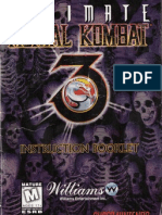 Ultimate Mortal Kombat 3. Guía de ususario