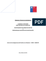 Concurso CIHDE Doctor Investigacion PDF