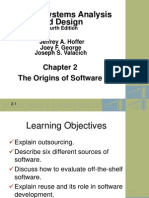 Modern Systems Analysis and Design: The Origins of Software