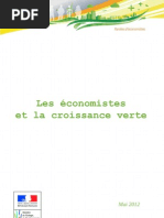  Les économistes et la croissance verte