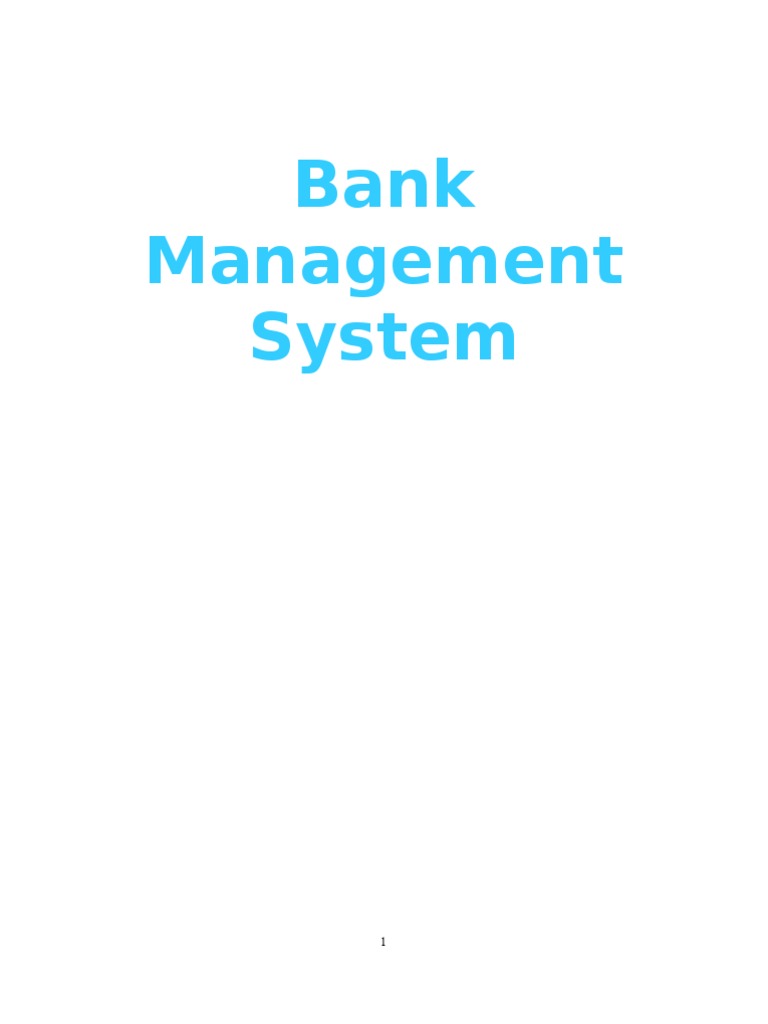 Bank | PDF | Business