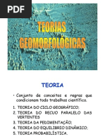 Teorias Geomorfologicas