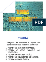 Teorias e desenvolvimento histórico da Geomorfologia