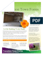 Transition Town Forres Spring 2013 Newsletter