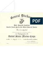 RichardCurrierSr HonorableDischarge MarineReserves