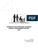 MN Sex Offender Program Annual Report