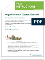 Osgood Schlatter Disease Exercises - tcm28 195726