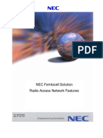 '11!01!05 NEC Femtocell Solution_Radio Access Network Features