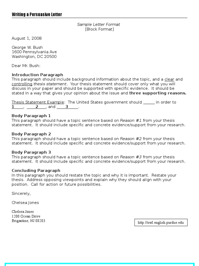 Persuasive letters written by students image