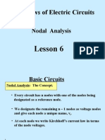 Lesson 6 Nodal Analysis