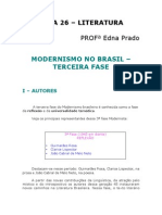 3373897 Literatura Aula 26 Modernismo No Brasil 3 Fase