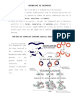 Recombinant Dna Technology