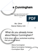 Merce Cunningham Post