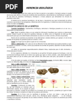 HERENCIA BIOLÓGICA