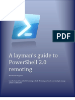 A Layman's Guide to PowerShell 2.0 Remoting-V2
