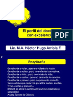 Perfil Del Docente de Exito