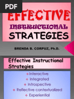 Effective Instructional Strategies