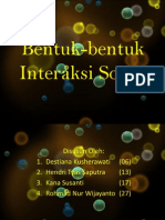 Bentuk-Bentuk Interaksi Sosial